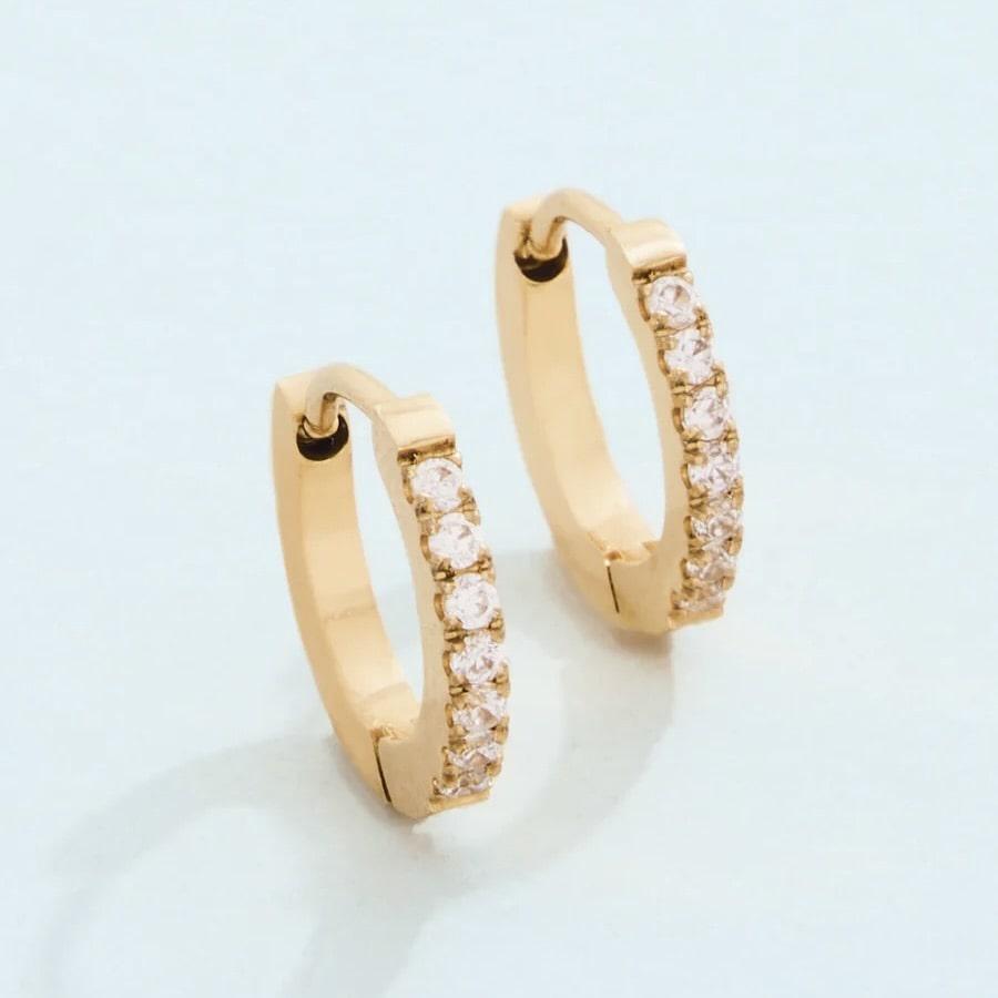 Sunrise Hoop Earrings